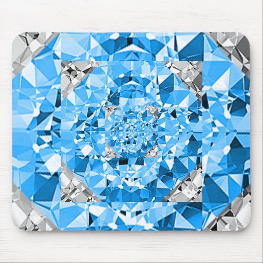 Baby Blue Bizzle Mousepad
