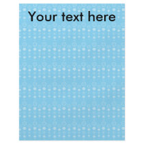 Baby blue bubble pattern