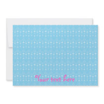 Baby blue bubble pattern