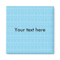 Baby blue bubble pattern
