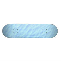 Baby Blue Clouds textures Skate Board Deck