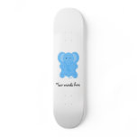 Baby blue elephant skateboards