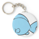 Baby Blue Fish Swimming
