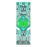 Baby blue green superfly design