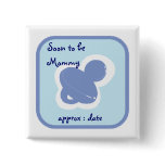 baby blue pacifier Soon to be mummy