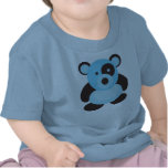 Baby Blue Panda Bear T Shirt