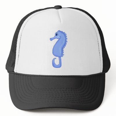 Baby Blue Seahorse by naturetees