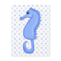 Baby Blue Seahorse