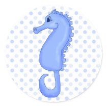 Baby Blue Seahorse