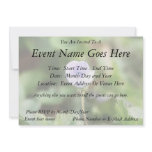 Baby Blue Speedwell Custom Invitation