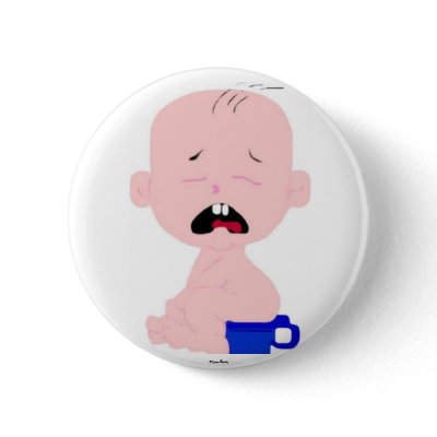 Baby Boom Button by norman888