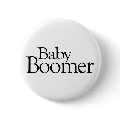 Baby Boomer Pin by worldsfair
