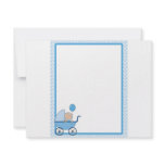 Baby Border Boy invitations