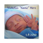 Baby born magnet New Baby Announcement gifts
