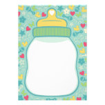 Baby Bottle Baby Shower Invitations