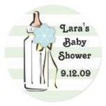 Baby Bottle- Boy Gift Label Stickers