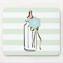 Baby Bottle- Boy Mouse Pad