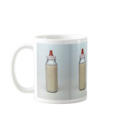 Baby bottle coffee mugs by inspirelove
