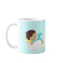 Baby Boy Announcement/Shower Magnets mugs