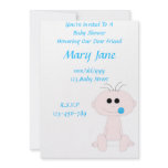 Baby Boy Baby Shower Invitation Template