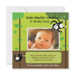 Baby Boy Birth Announcement invitations