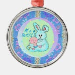 Baby Boy birth announcement ornament