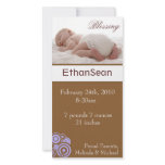 Baby Boy Birth Announcement