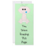 Baby Boy Bookmark Template Rack Card Design