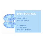 Baby Boy Booties Business Card