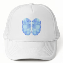 Baby Boy Booties Hat