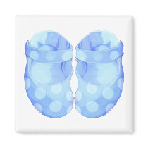Baby Boy Booties Magnet