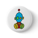 Baby Boy Bot Pinback Buttons