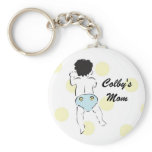 Baby Boy Bottom Key Chain