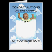 Baby Boy Congratulations cards