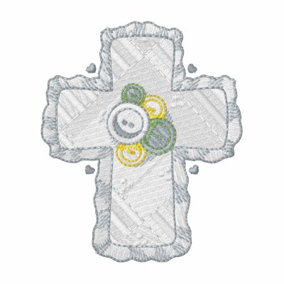 Baby Boy Cross Embroidered Shirt by ZazzleEmbroidery