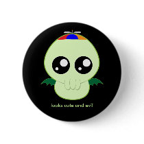 Baby Boy Cthulhu Button