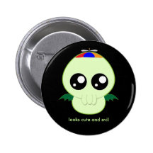 Baby Boy Cthulhu Button
