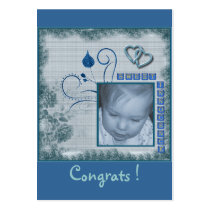 Baby Boy gift tag
