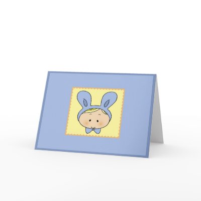 Baby boy greeting card by jsoh