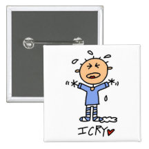 Baby Boy I Cry Tshirts and Gifts Buttons