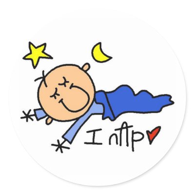 Baby Boy I Nap Stickers by stick_figures