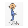 Baby Boy I Stink Tshirts and Gifts Postcard