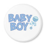 Baby Boy Refrigerator Magnet