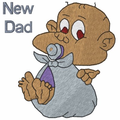 Baby Boy -  New Dad by Embroidery4U