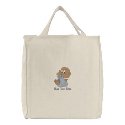 Baby Boy -  New  Mum or Dad Bags by Embroidery4U