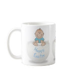Baby Boy on Cracked Easter Egg mugs