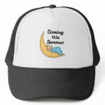 Baby Boy on Moon Summer hats