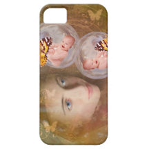 Baby boy or girl twins iPhone 5 cover
