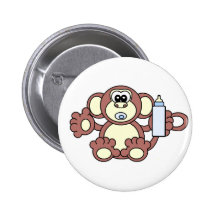 BABY BOY PINBACK BUTTON