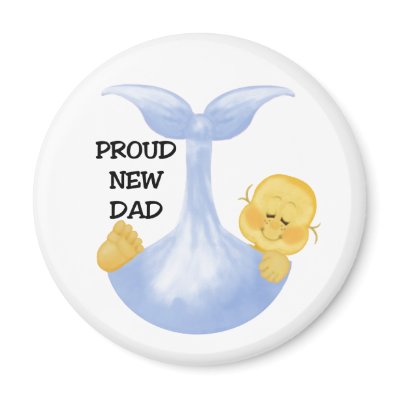 Baby Boy Proud Dad Magnets by new_baby